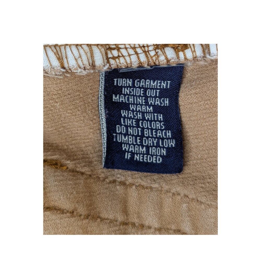 CHAPS Denim Tan Corduroy Pants โ Size 10 (Preowned) - Picture 5 of 5